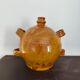 Yellow Provençal jar in terracotta.