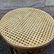 Viennese bentwood and cane stool 1950