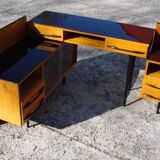 Stylish desk and cupboard set from the 1970s/80s - Design M. Pozar, UP Zavo