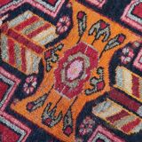 Antique Persian Hamadan rug 3.5' x 4.8' (107cm x 146cm) 1920s - 1C1207