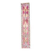 Soft Multicoloe Oushak Runner Rug, 75x397Cm