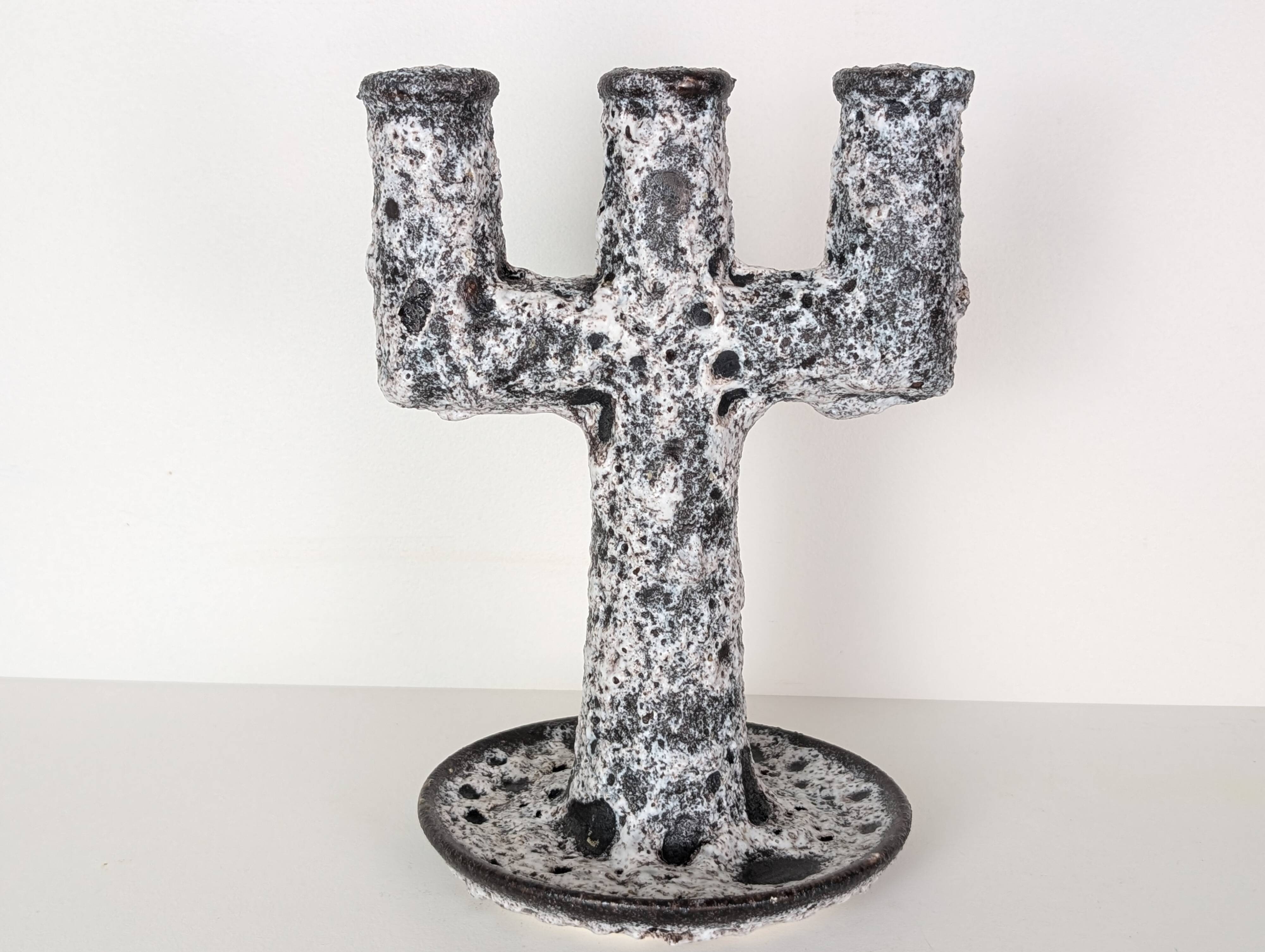 Dieulefit ceramic candle holder