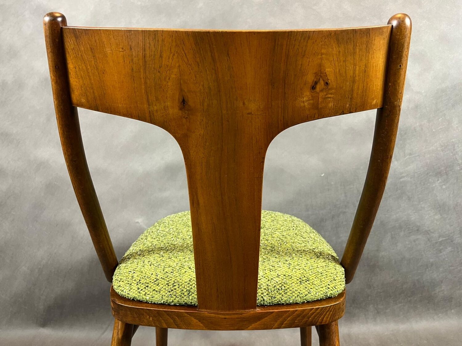 Set of 4 renovated vintage chairs, mier edition, czech vintage 1960s