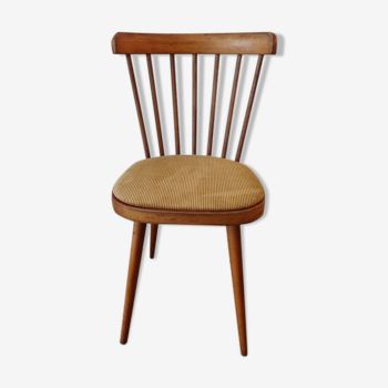 Velvet seat chair