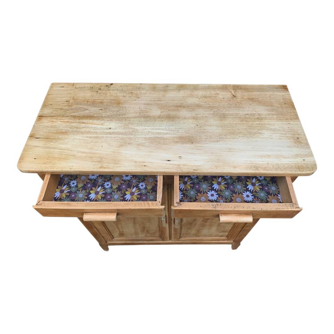 Buffet parisien bois brut 1940 H100