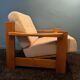 Elm and Maison Regain fabric armchair