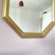 Golden octagonal mirror