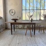 Oval farmhouse table 250cm pine