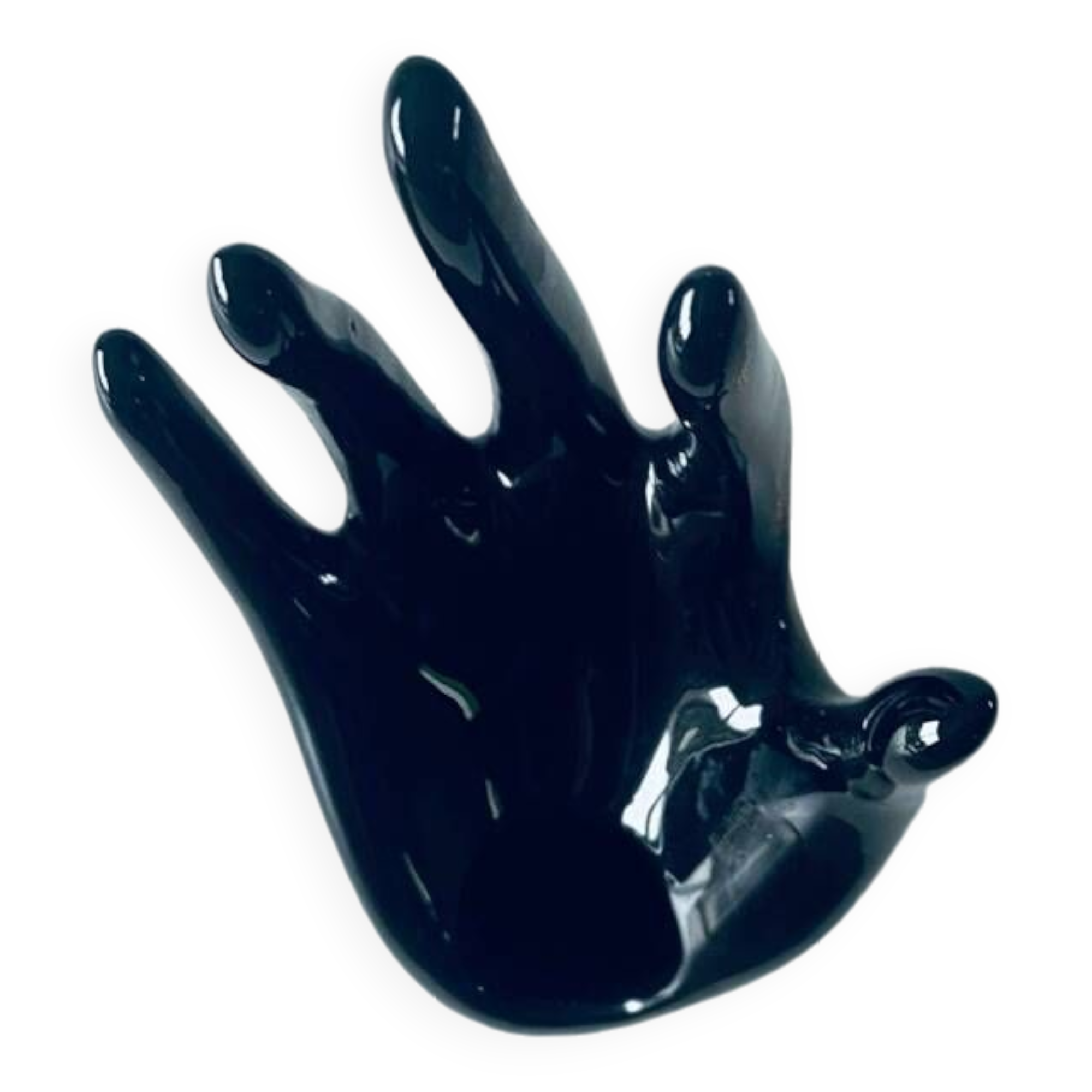 Handmade ceramic vase and jewelry holder