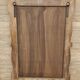 Art Deco mirror in Burmese teak