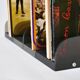 Space Age Vinyl Record Rack in Smoked Acrylic, 1970s