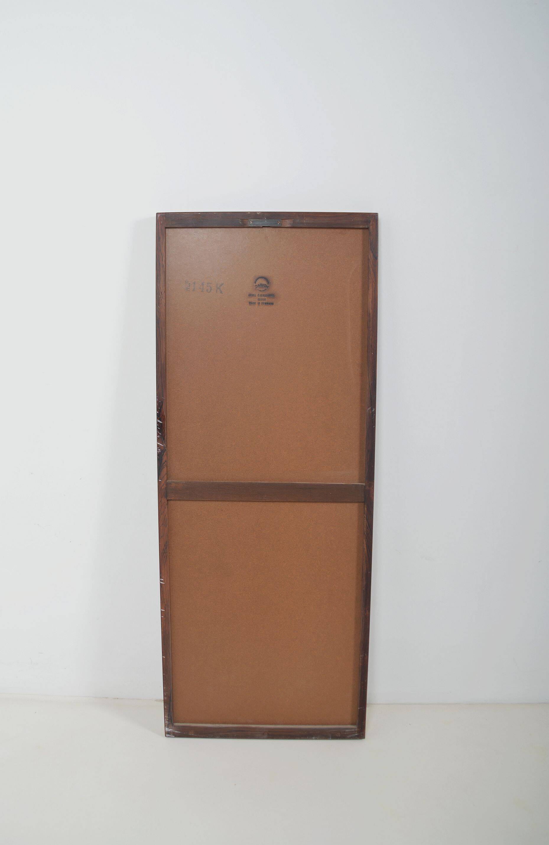 Danish mirror model 145 by Kai Kristiansen for Aksel Kjersgaard, 1960s