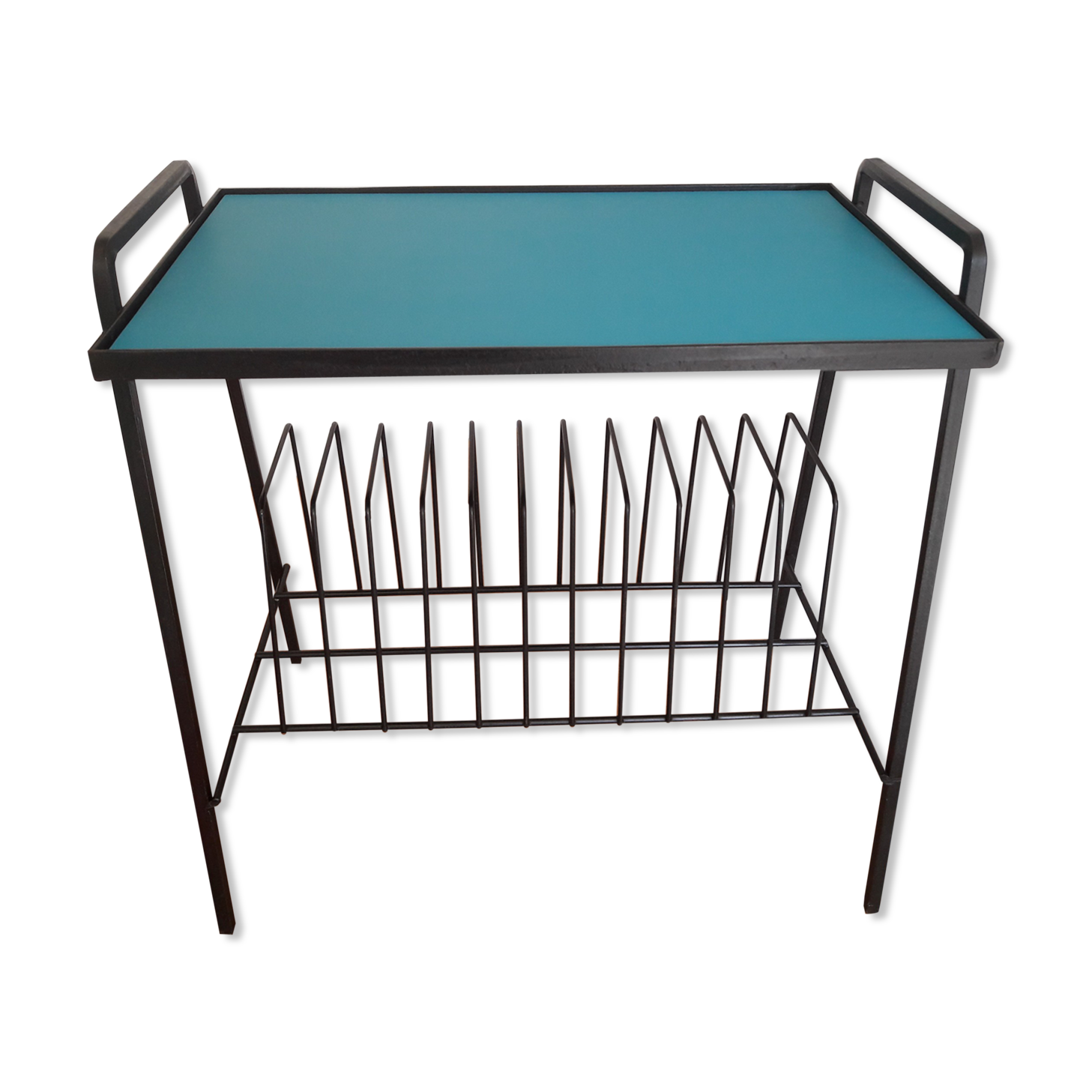 Vinyl storage table or magazine