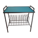 Table range-vinyles ou revues