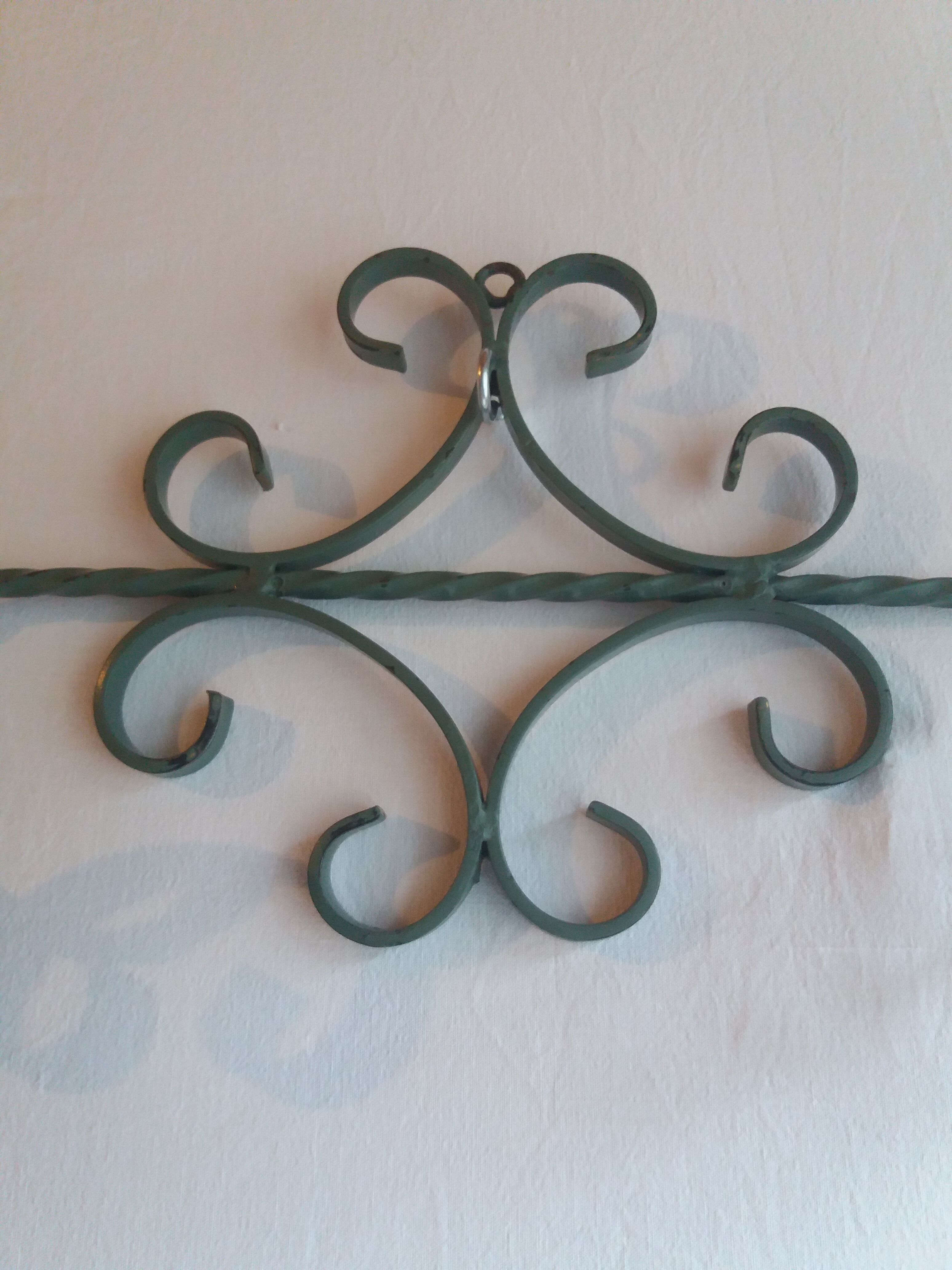 Sage green coats holder