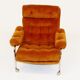 Set of 2 corduroy armchairs, Sweden, 1970