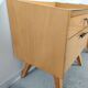 Pair of Scandinavian bedside tables, 50s/60s