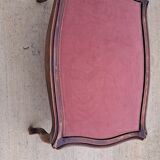 Wood and marble coffee table