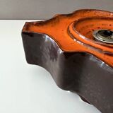 Vintage ceramic wall lamp, Hustadt wall lamp, Pop Art
