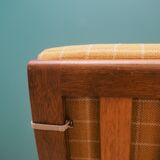 Fauteuil jaune, design danois, années 1970, designer : Børge Mogensen