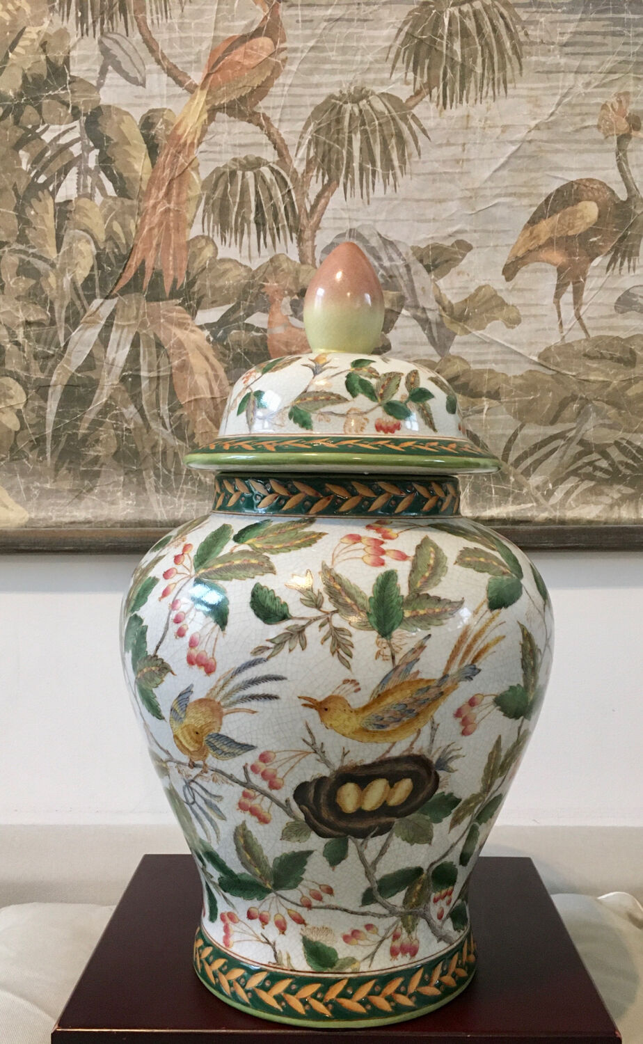 Covered jar, China