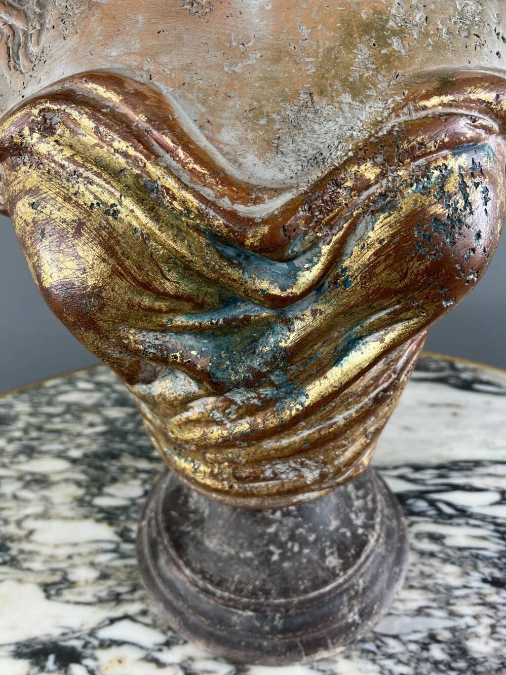 Terracotta Female Bust, Italy, 20th Century