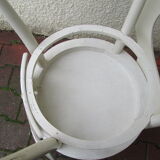 Pair chairs bauman model white Seagull