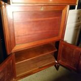 English-style solid wood secretary.