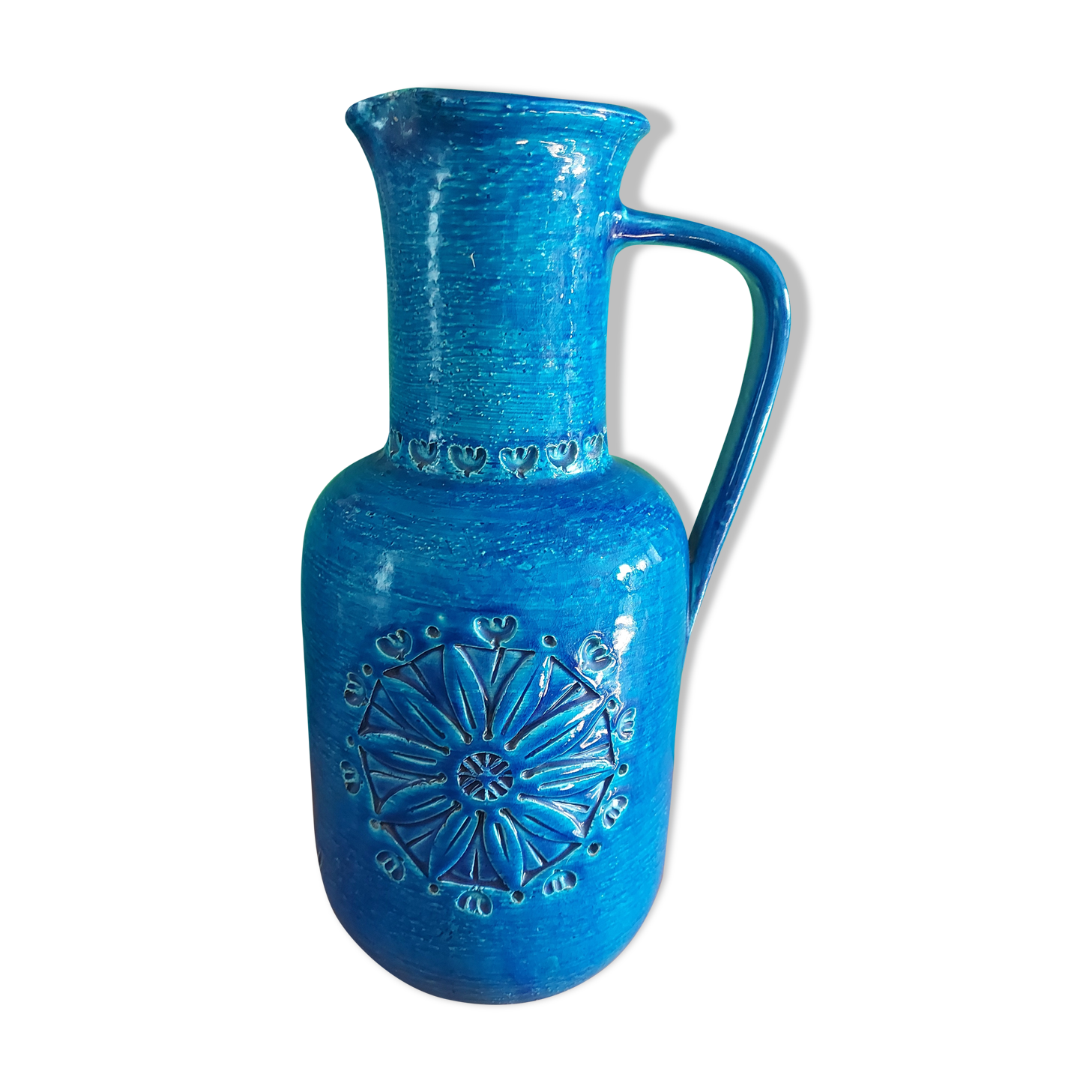 Large ceramic vase Aldo Londi , Bitossi