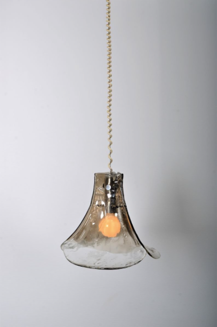 Murano glass flower lamp Kalmar Franken after a model of Nason