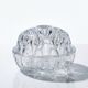 Glass globe flower holder, Reims, 19 holes, vintage 1950-1960