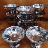 11 Stainless steel dessert ice cream cups