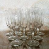 Antique champagne flutes