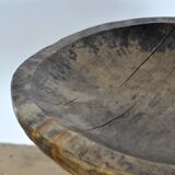 Tabouret à lait en chêne, années 1900
