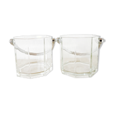 Arcoroc vintage ice buckets