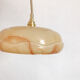Suspension opaline marbrée