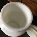 Lot 6 apothecary jars glass