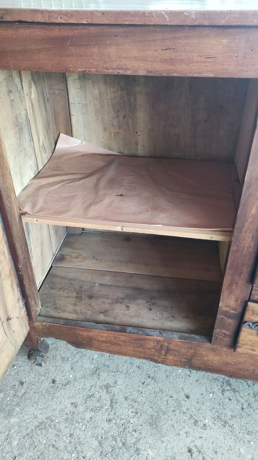 Sideboard 2 doors 3 drawers walnut