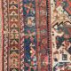 Former carpet Persian Afshar 19th century 150x232cm