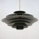 XL Green Pendant Lamp, Form Light Nordic Design, 1970s Denmark