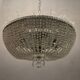 Italian Crystal Beaded Chandelier, 1960s