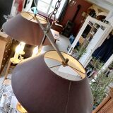 double billiard chandelier