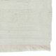 Minimalist Vintage Handmade Turkish Tulu Accent Rug Made of Undyed Beige Wool