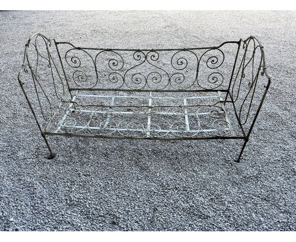 Wrought iron bed child