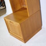Teak bookcase Skandi Design 70s shelf 4