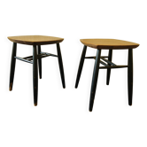 Paire de tabourets vintage Stol