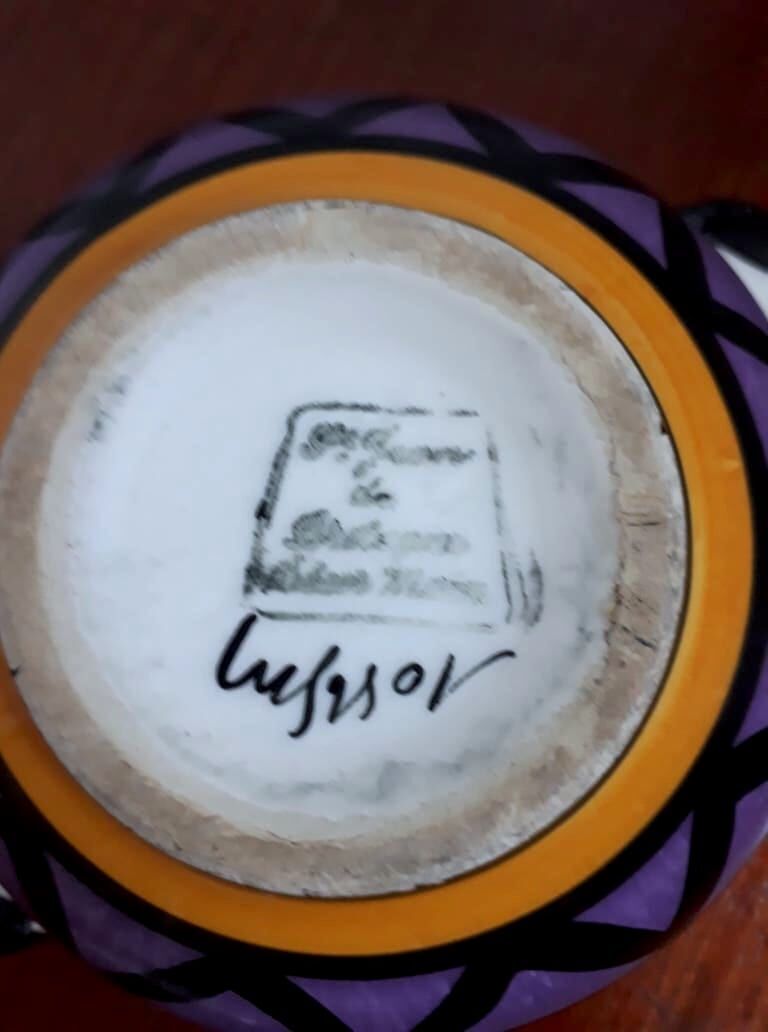 Earthenware lunch set Saint Jean de Bretagne