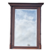 Large mirror Trumeau, wood, vintage, Henri II