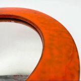 Miroir céramique glaçure « orange », 1960s