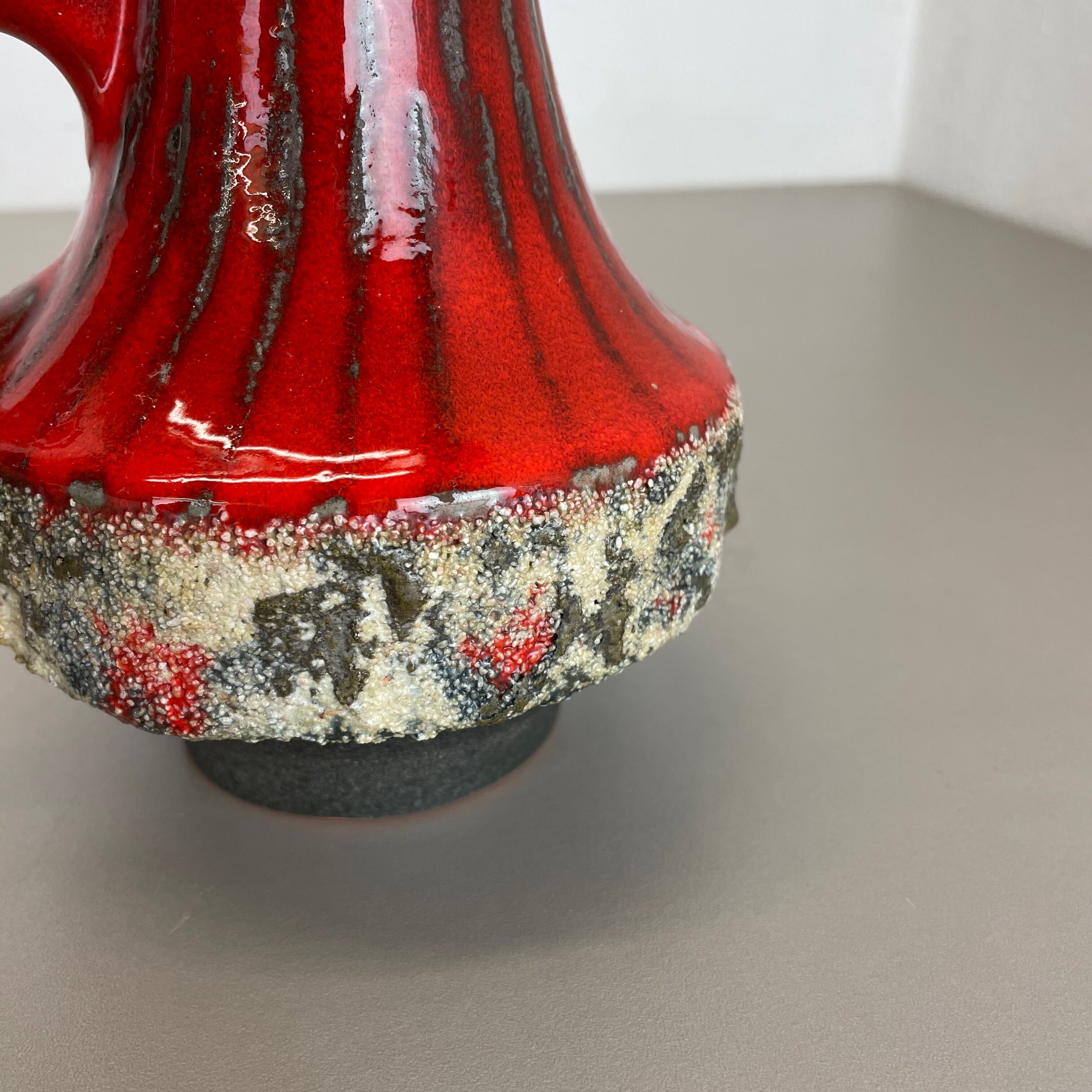 Ensemble de 2 vases en céramique OVNI Heinz Siery Carstens Tönnieshof, Allemagne, 1970